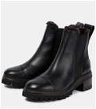 See By Chloé Mallory leather Chelsea boots