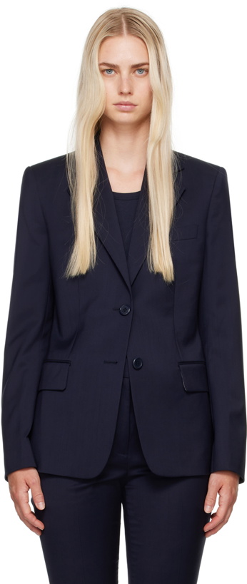 Photo: Helmut Lang Navy Classic Blazer