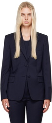 Helmut Lang Navy Classic Blazer