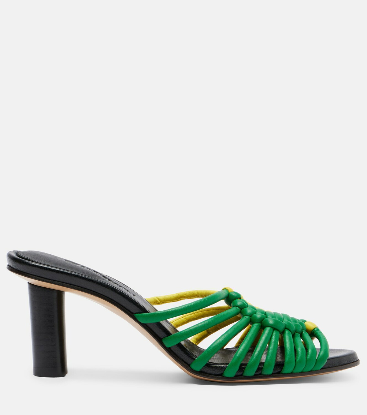 JW Anderson Plot woven leather mules