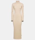 Goldbergh Mireille ribbed-knit maxi dress