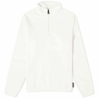 Napapijri Women's Quarter Zip Fleece in White Whisper