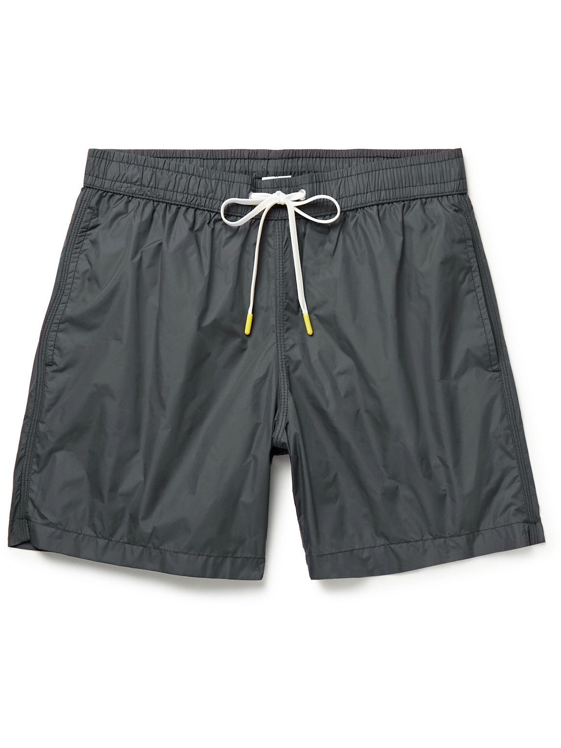 Hartford - Mid-Length Recycled Swim Shorts - Gray Hartford