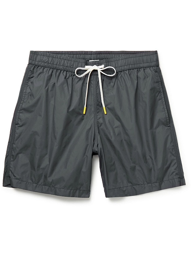 Photo: Hartford - Mid-Length Recycled Swim Shorts - Gray