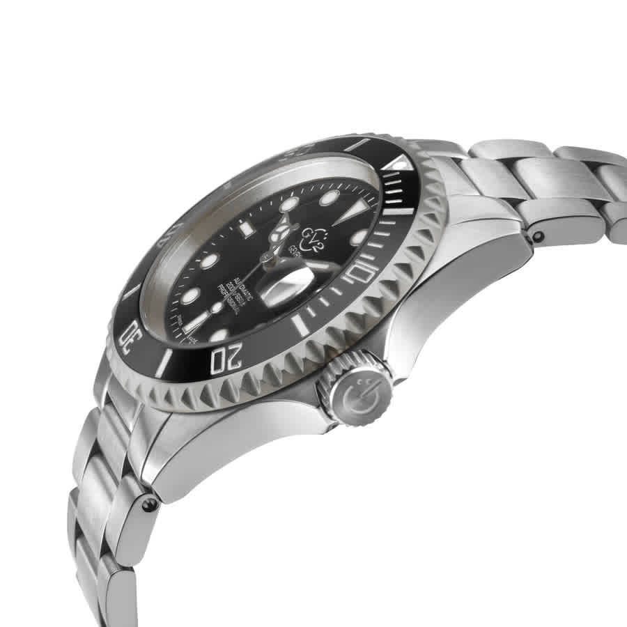 GV2 by Gevril Liguria Automatic Black Dial Mens Watch 42147