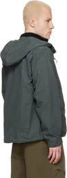 C.P. Company Green Micro-Reps Hooded Lens Jacket