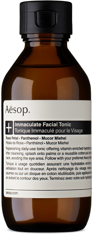 Photo: Aesop Immaculate Facial Tonic, 100 mL