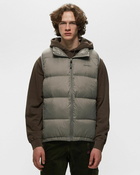 Gramicci Down Puffer Vest Grey - Mens - Vests