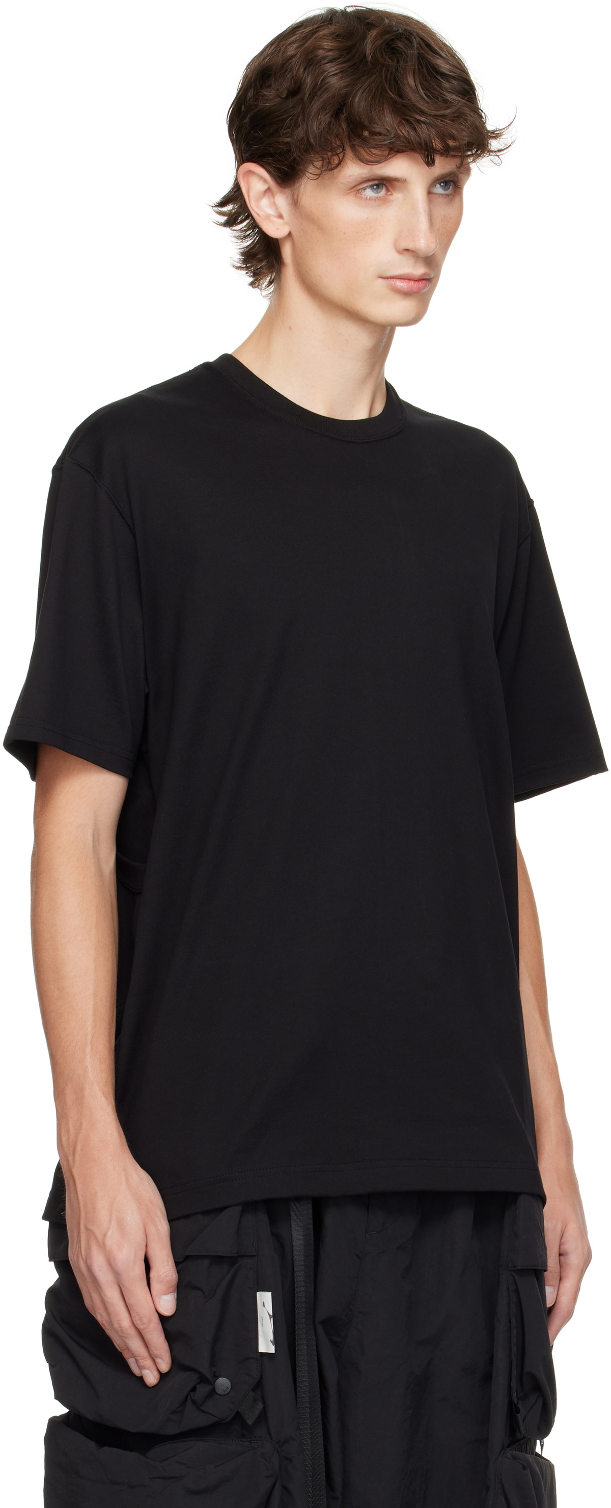 mastermind JAPAN Black Puzzle T-shirt