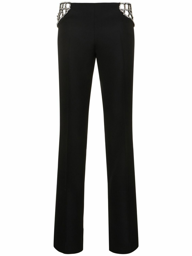 Photo: STELLA MCCARTNEY - Embellished Wool Straight Pants