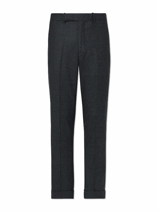 Photo: Polo Ralph Lauren - Chester Tapered Wool-Blend Flannel Suit Trousers - Gray