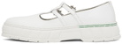 Virón White 2001 Apple Mary Jane Loafers