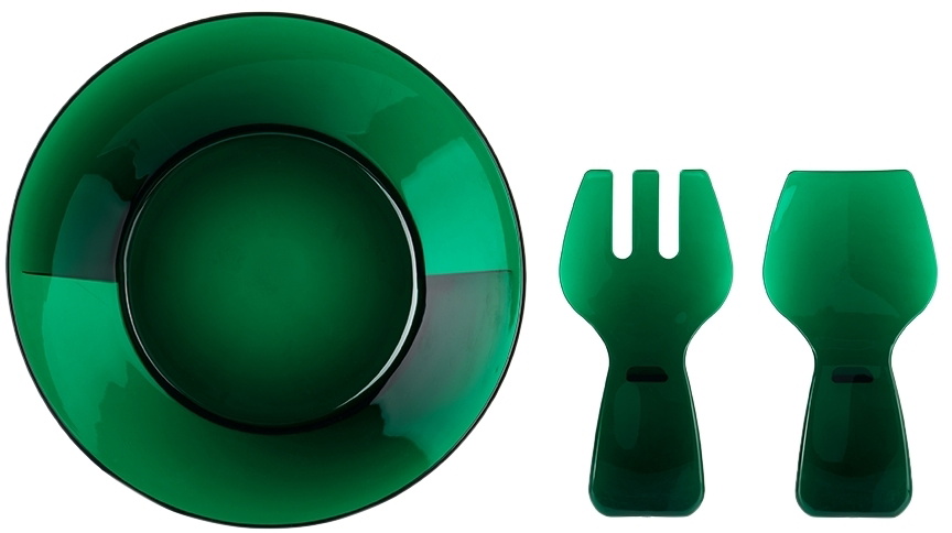 Mario Luca Giusti Green Fulmine Salad Bowl