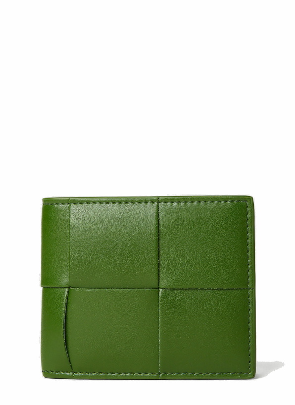 Photo: Intreccio Bifold Wallet in Green