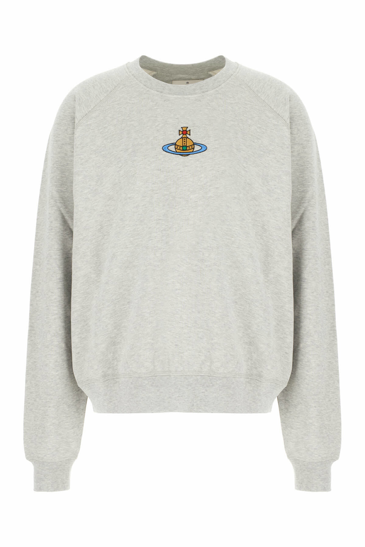 パーカー・フーディ Vivienne Westwood Grey cotton Ashton sweatshirt Vivienne Westwood Ashton Logo Hooded Cotton Sweatshirt Grey