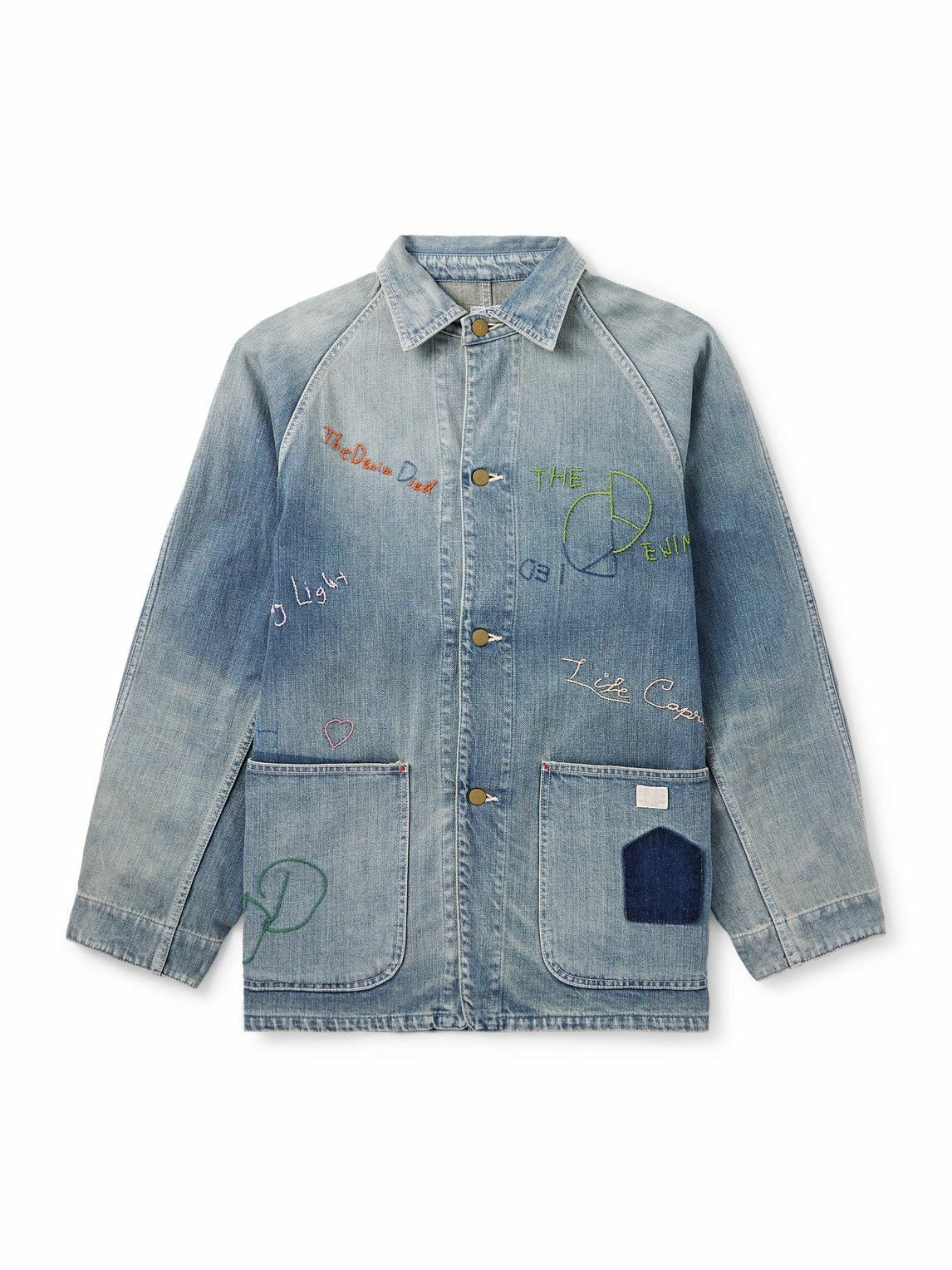 cocori様 KAPITAL - Monkey CISCO Straight-Leg Embellished Leather