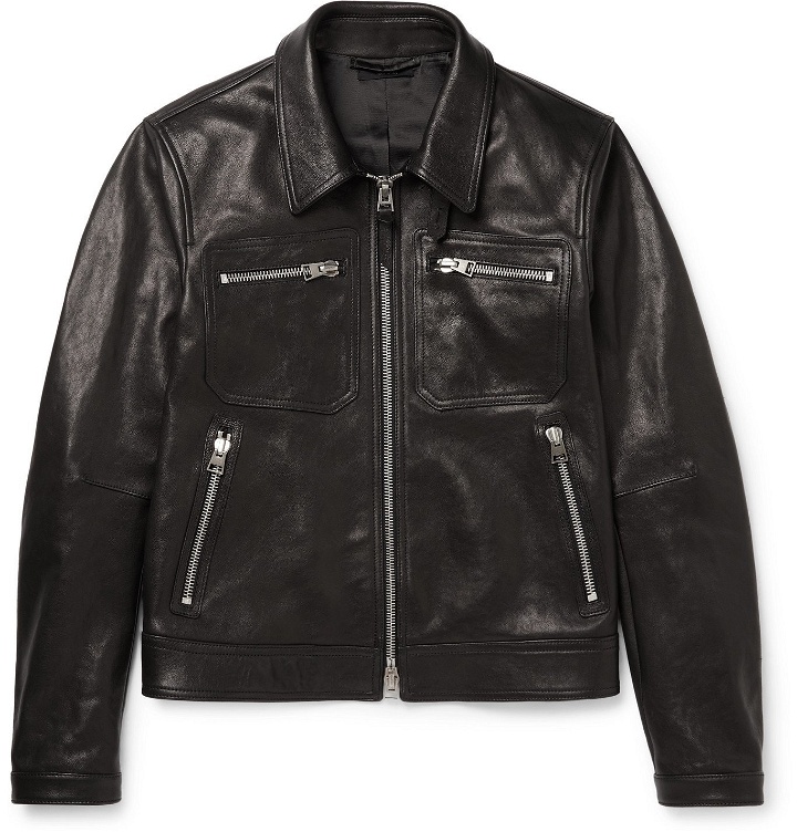 Photo: TOM FORD - Leather Blouson Jacket - Black