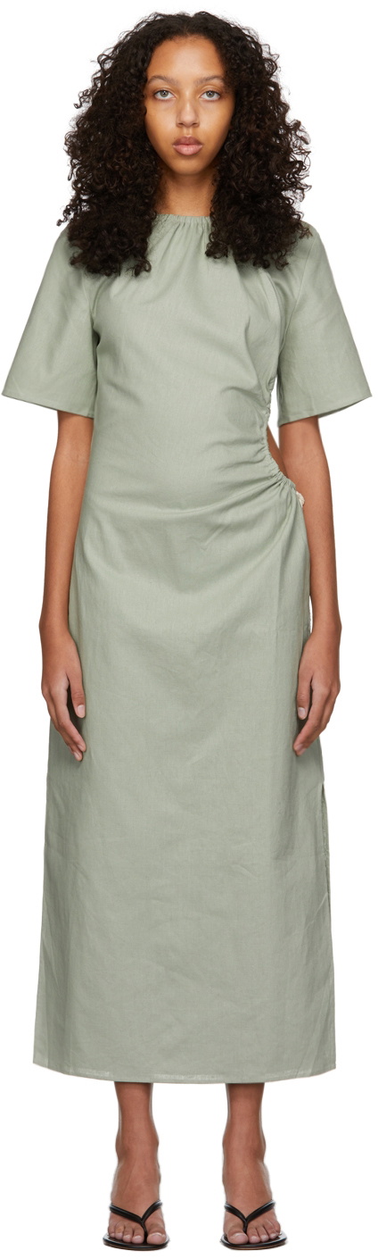SIR. SSENSE Exclusive Green Linen Martine SIR.