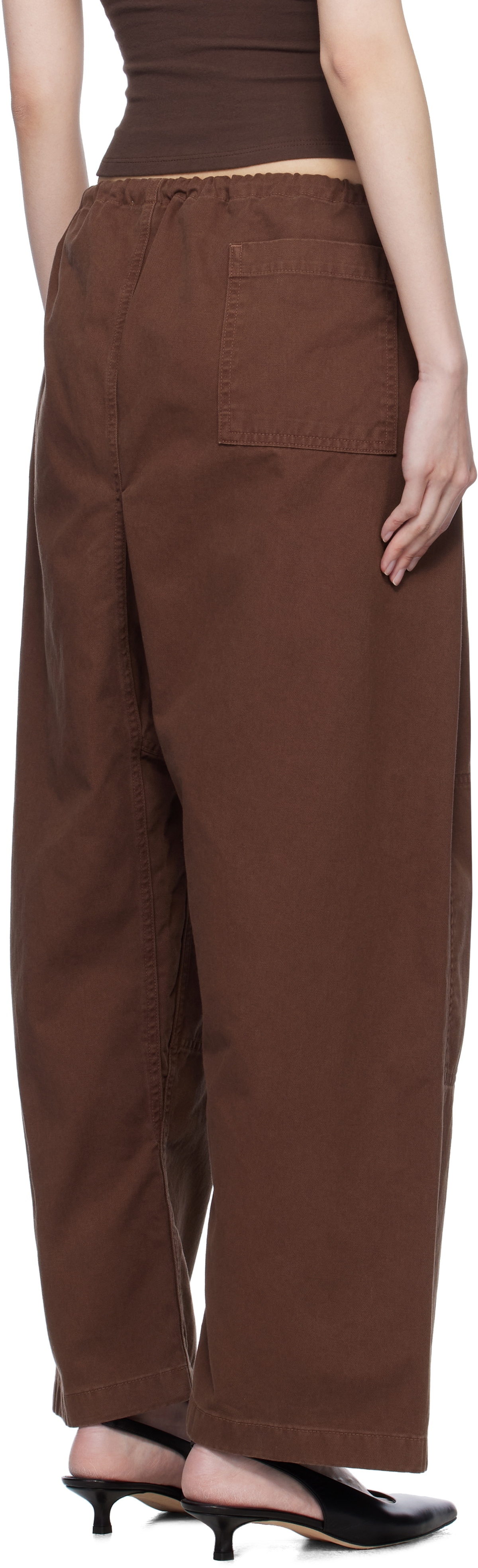Gil Rodriguez Brown 'The Lou' Lounge Pants