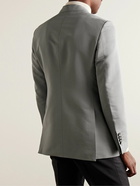 TOM FORD - Shelton Slim-Fit Cotton and Silk-Blend Poplin Suit Jacket - Gray