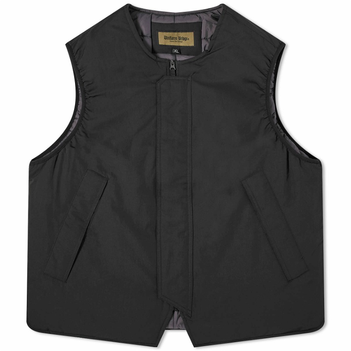 Photo: Uniform Bridge Men's Insulation Vest in Black