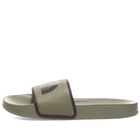 The North Face Men's Base Camp Slide III in Taupe Green/TNF Black