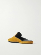 Rubinacci - Comfort Suede Slippers - Gold