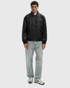 LS FAUX LEATHER BOMBER JACKET