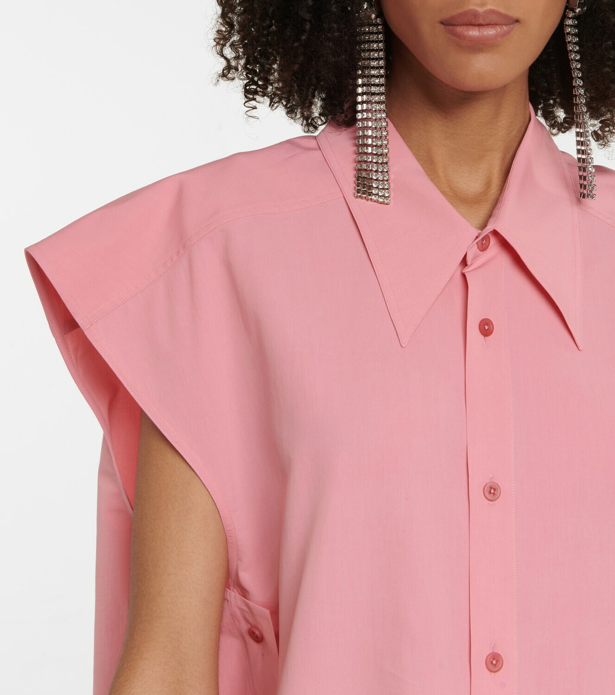 Petar Petrov Adri cotton and silk shirt dress