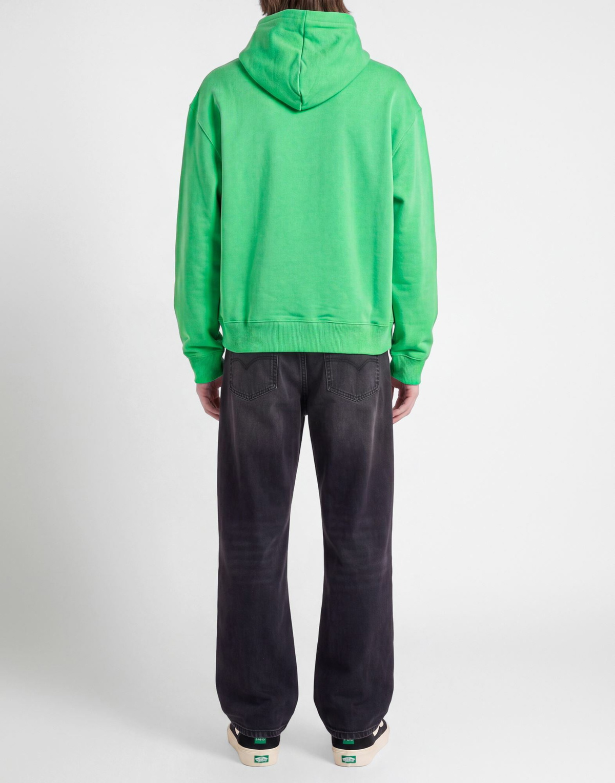Msgm Mens Sweatshirt in Green