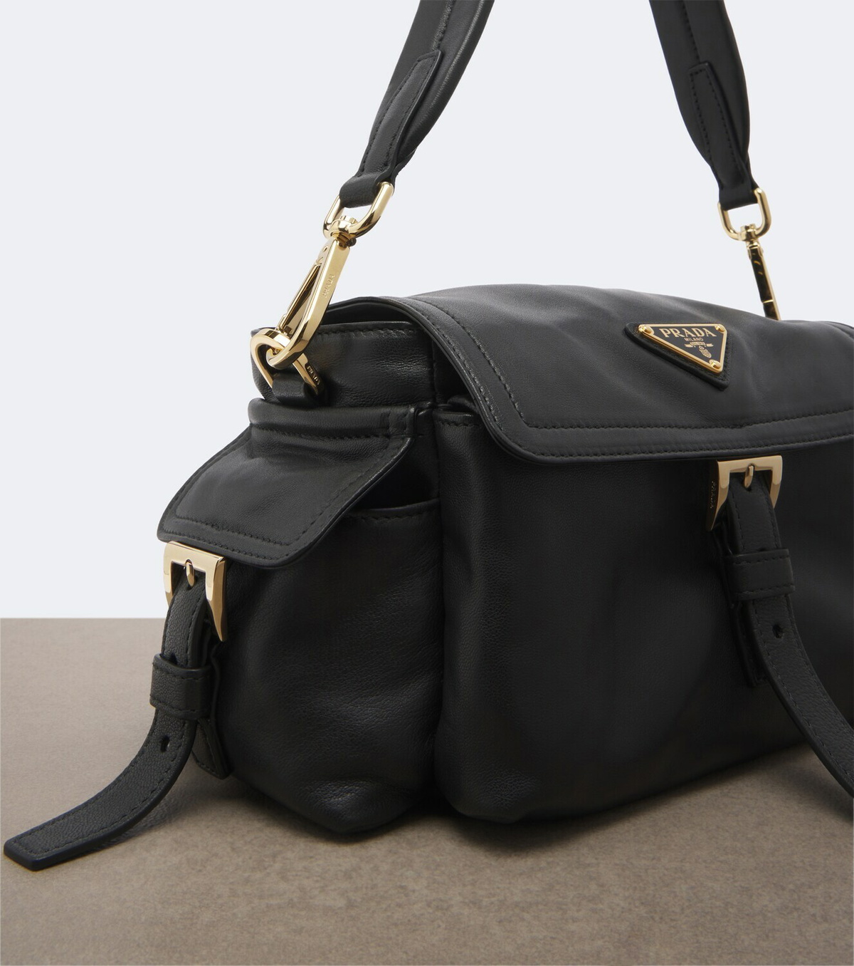 Prada Prada Explore Mini leather shoulder bag