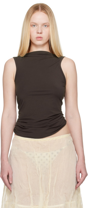 Photo: Paloma Wool Brown Duli Tank Top
