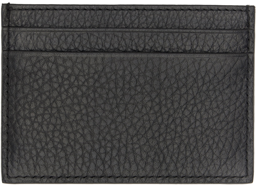 Tiger of Sweden Black Wharf Card Holder