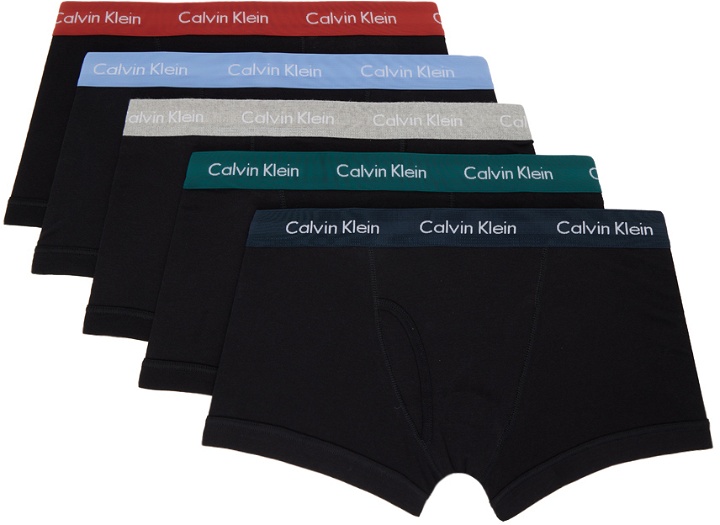 Photo: Calvin Klein Underwear Five-Pack Black Classics Boxer Briefs