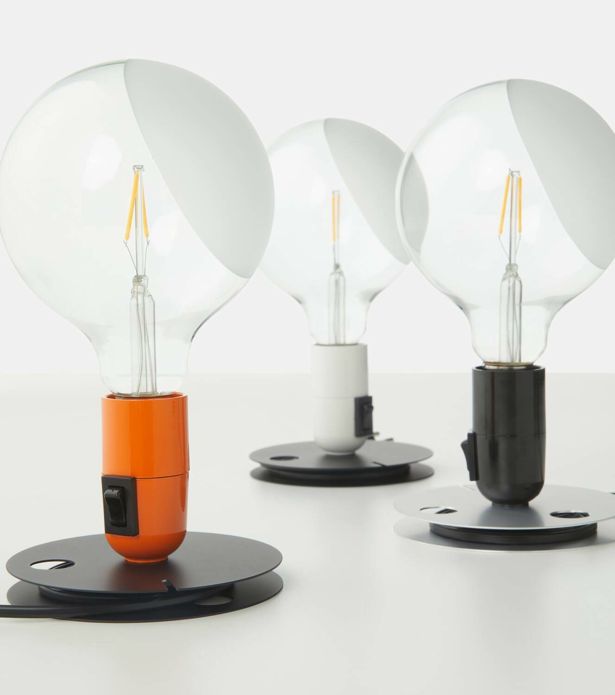 Flos Lampadina table lamp by Achille Castiglioni, UK plug