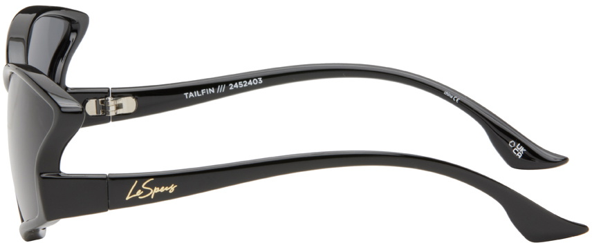 Le Specs Black Tailfin Sunglasses Le Specs