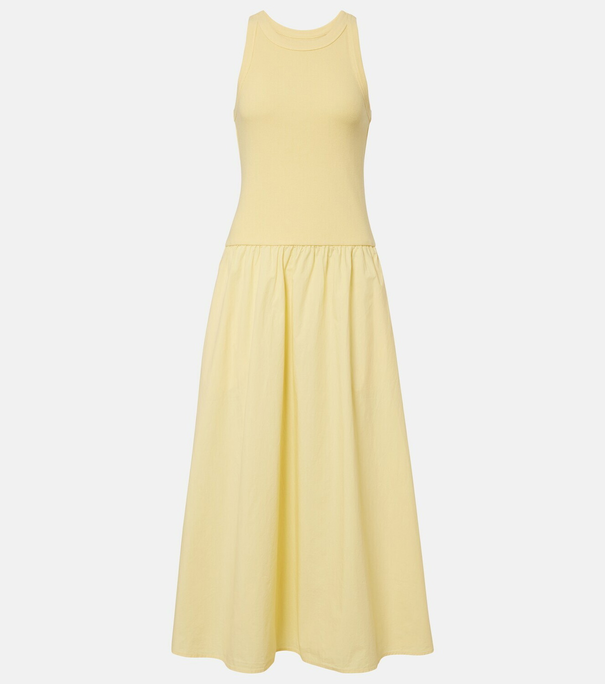 Velvet Romilly cotton-blend midi dress
