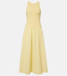 Velvet Romilly cotton-blend midi dress