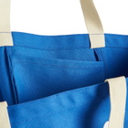 Earl of East Café Shopper Tote in Blue 