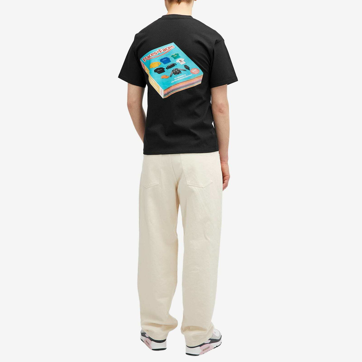 PLACES+FACES Men's Disappointment T-Shirt in Black