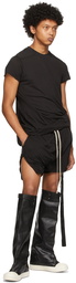 Rick Owens Drkshdw Black Phleg Boxers Shorts