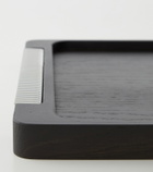 Georg Jensen Bernadotte wooden and stainless steel tray by Sigvard Bernadotte