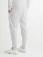 Kingsman - Slim-Fit Tapered Logo-Embroidered Cotton-Jersey Sweatpants - Neutrals