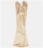 Dolce&Gabbana - x Kim long tulle gloves