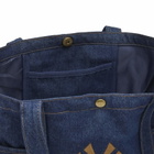 New Era New York Yankees Suede Denim Tote Bag in Blue 