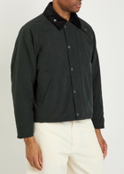 Barbour Transport Padded Cotton-blend Jacket Black