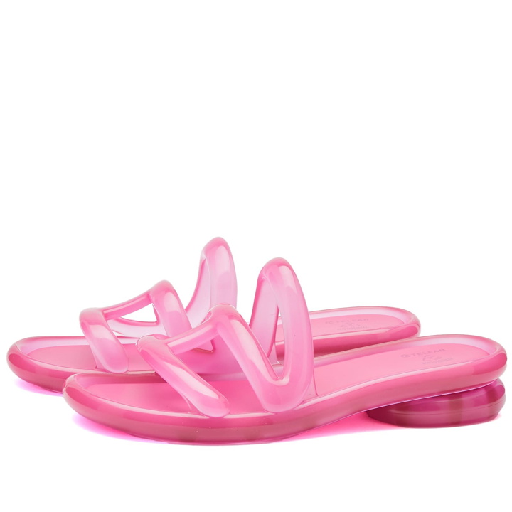 Photo: Melissa Women's x TELFAR Jelly Slide Shoes in Pink