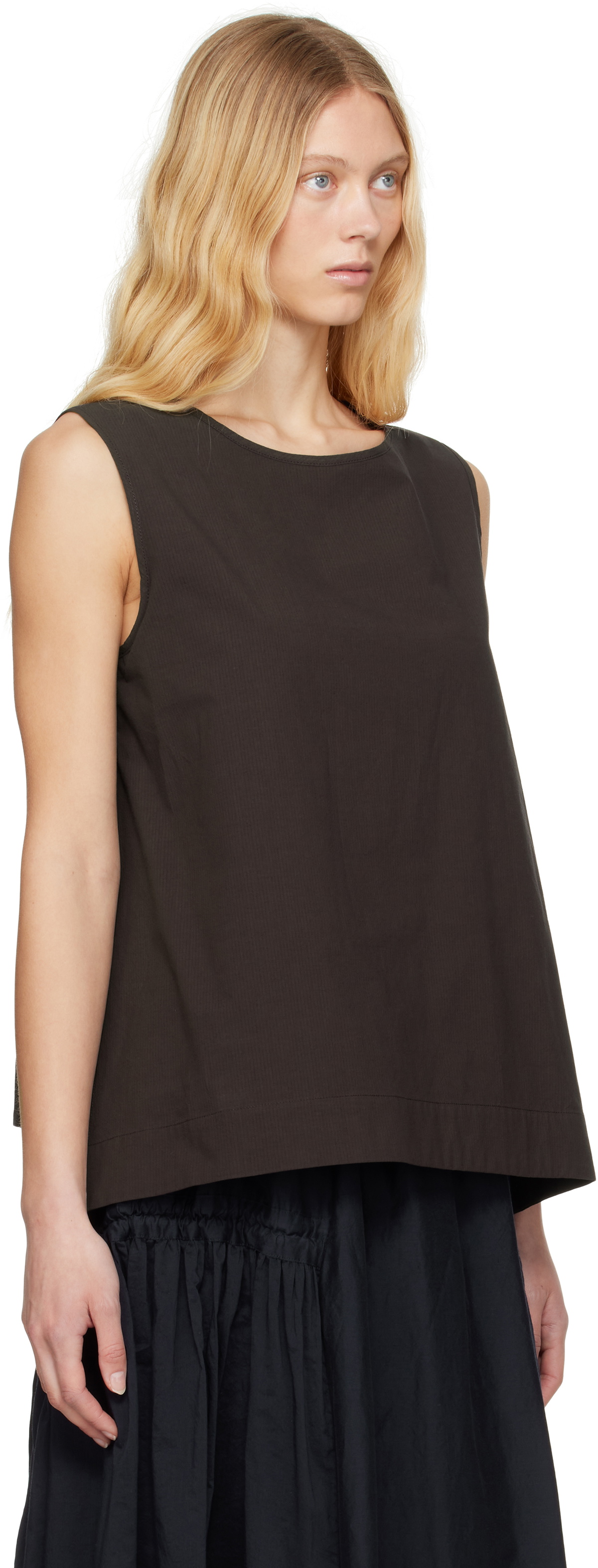 Toogood Brown 'The Basketmaker' Tank Top