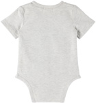 Museum of Peace & Quiet SSENSE Exclusive Baby Gray 'Natural' Bodysuit