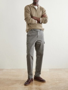 SEASE - Waffle Turtle-Neck Wool-Knitted Sweater - Neutrals